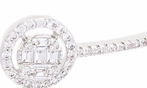 Juvell Cubic Zirconia Cuff Bracelet In Metallic