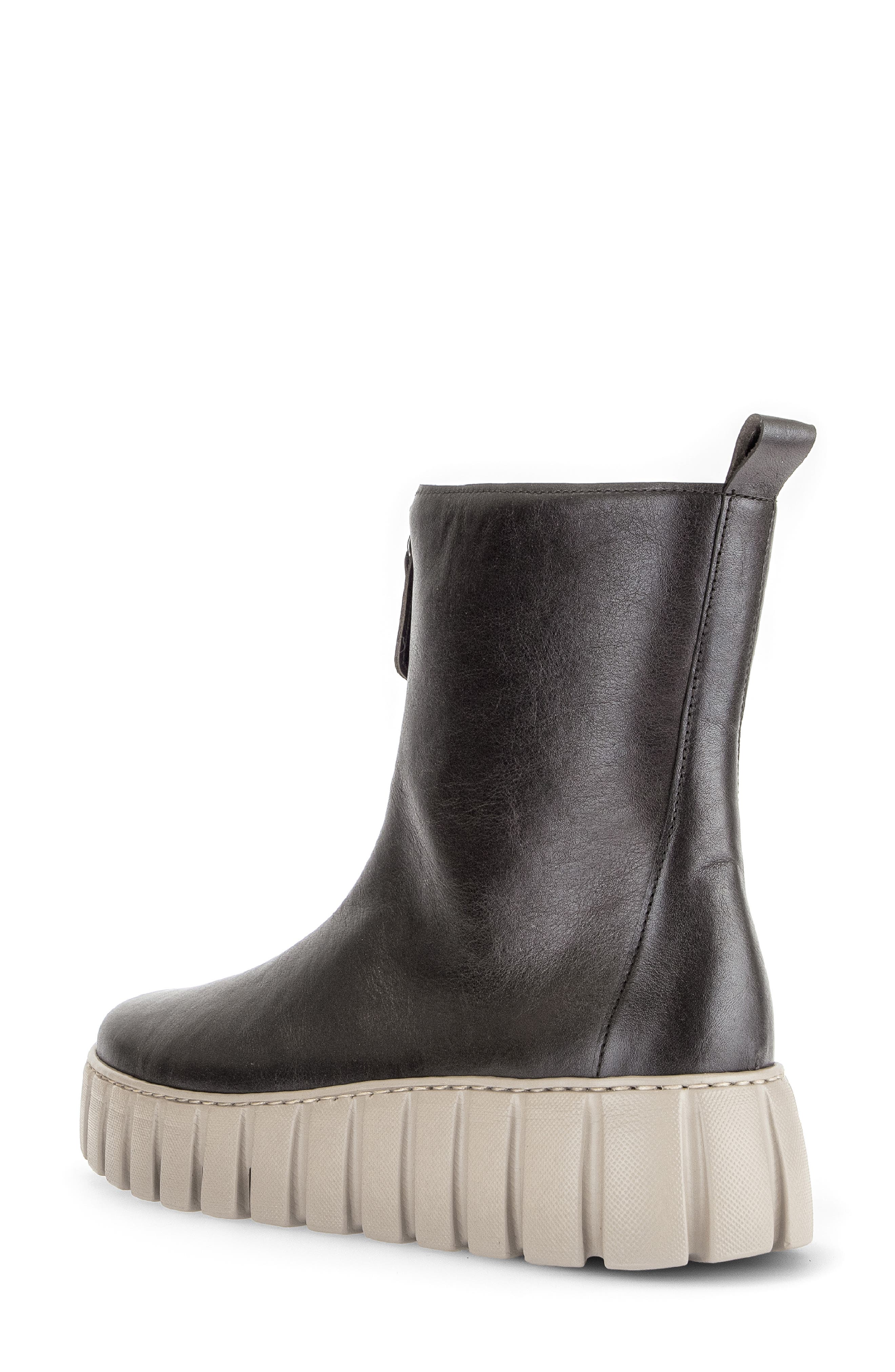 Taline Front Zip Bootie, Alternate, color, MORO