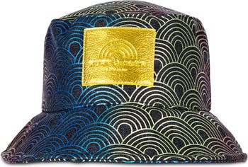 Rainbow Print Bucket Hat