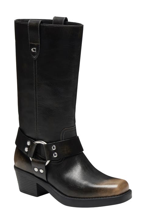 Harness Square Toe Boot (Women)