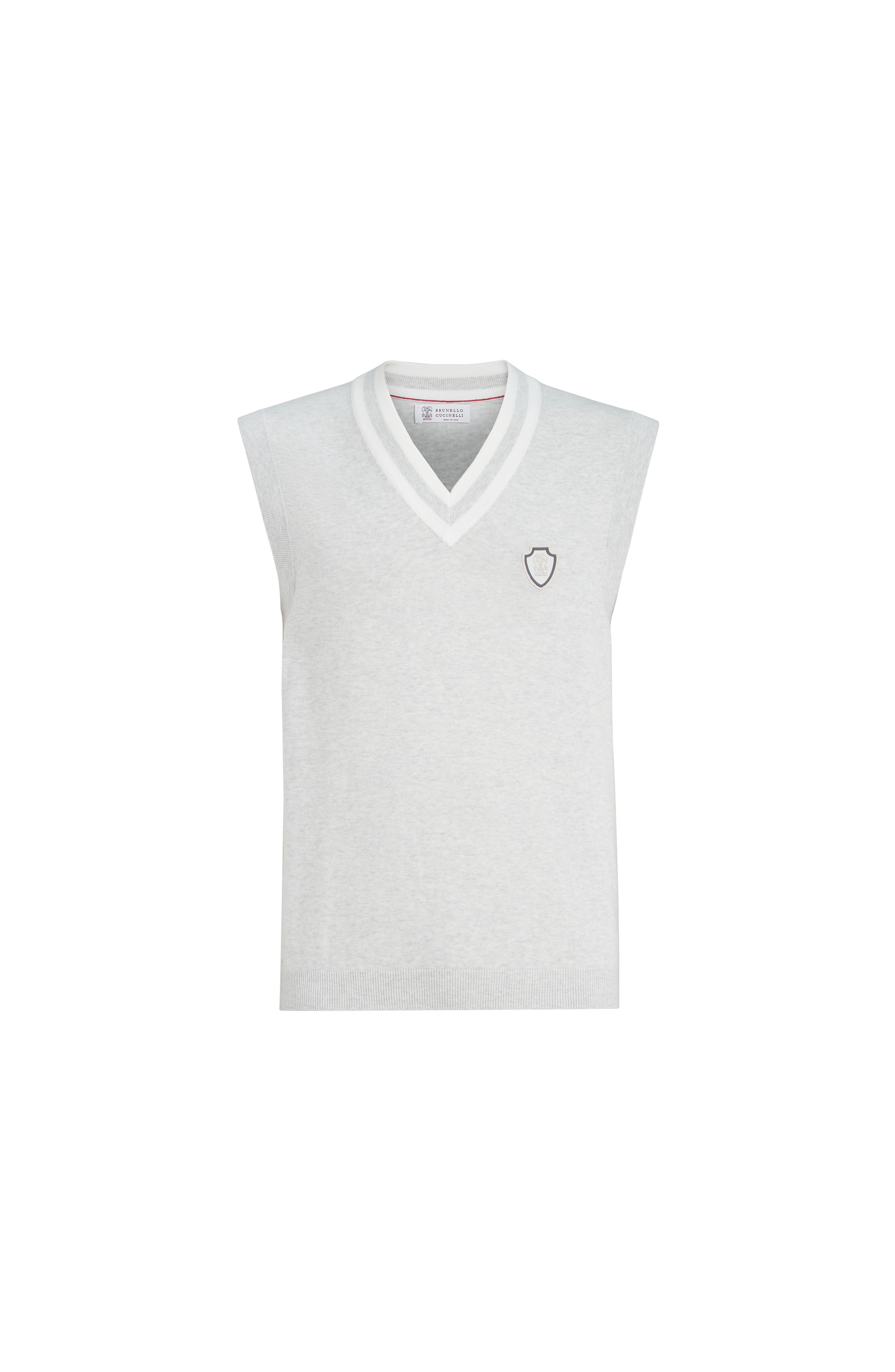 Cotton knit vest - image 2