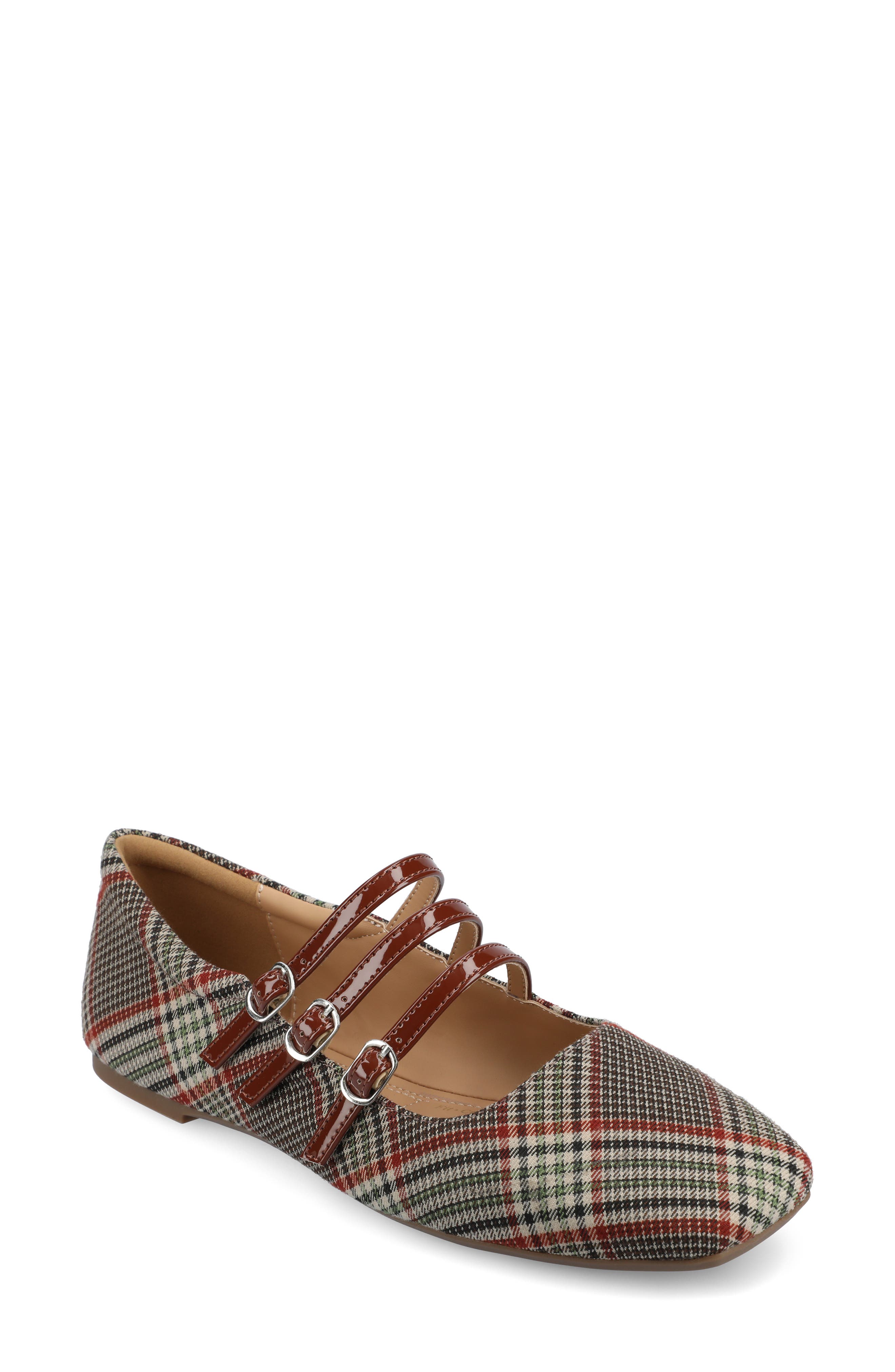 CREAM CHOCOLATE PLAID