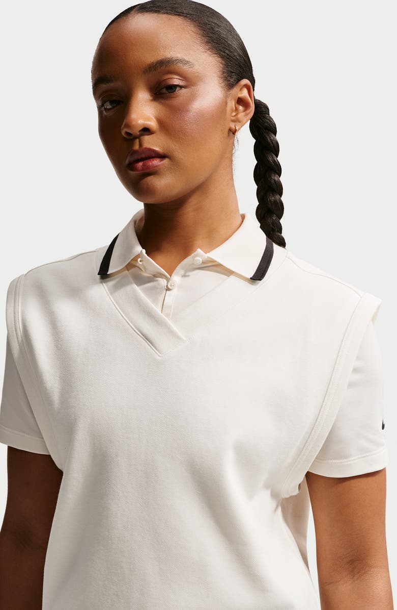 Nike V-Neck Golf Vest, Alternate, color, 135 Sail/Black