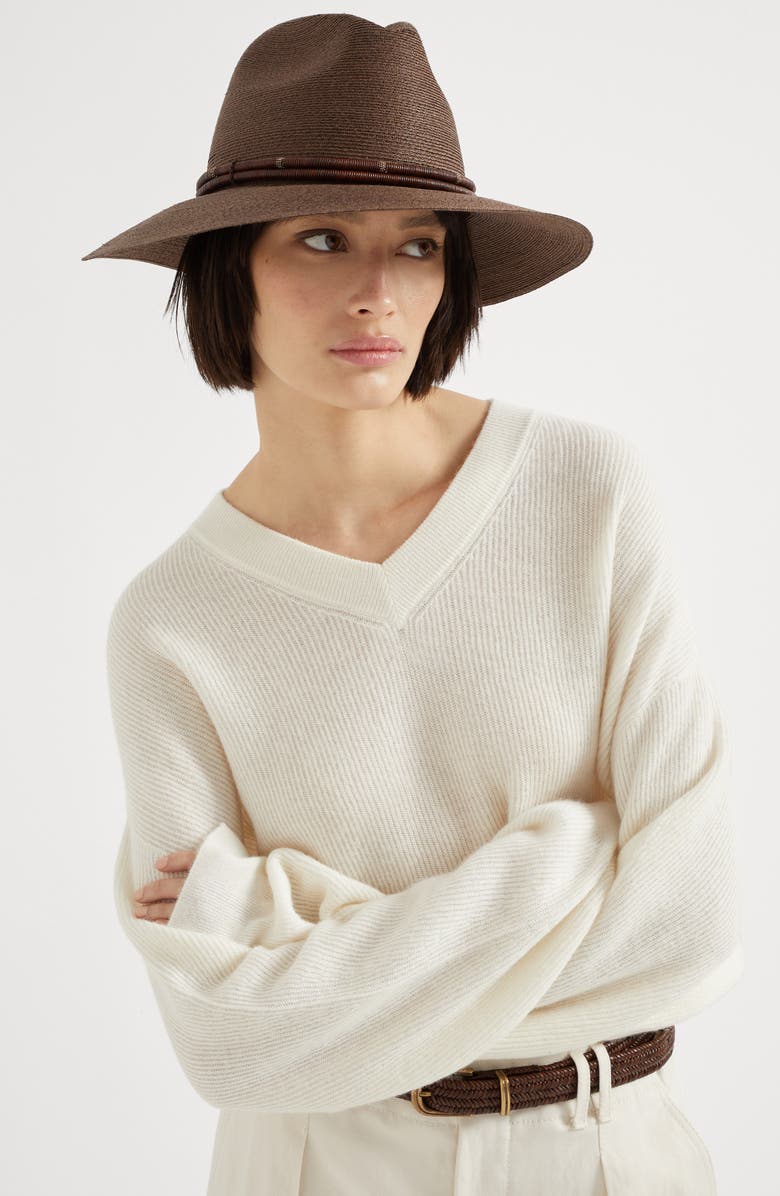 Brunello Cucinelli English Rib knit sweater, Alternate, color, 