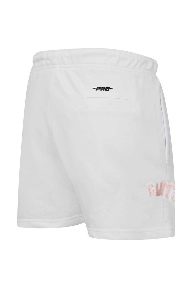Women's Pro Standard  White San Francisco Giants Washed Neon Shorts, Alternate, color, White
