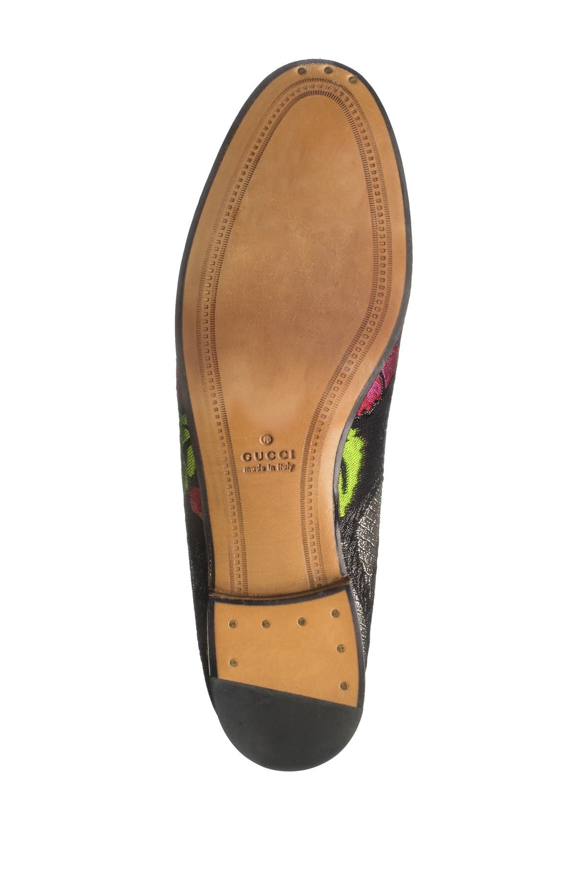 Gucci Embroidered Metal Bit Loafer (Women) | Nordstromrack