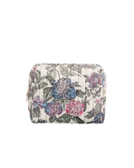 Fable England Hydrangea Large Quilted Makeup Bag