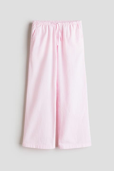 Linen-blend Trousers