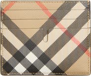 Burberry Sandon Check Card Case