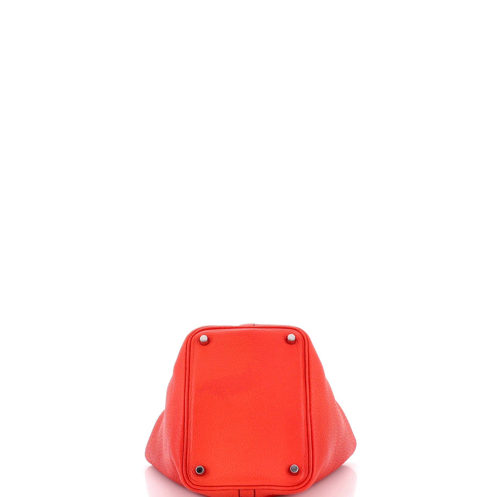 Pre-Owned Hermes Picotin Lock Bag Clemence PM, Alternate, color, Rouge Pivoine