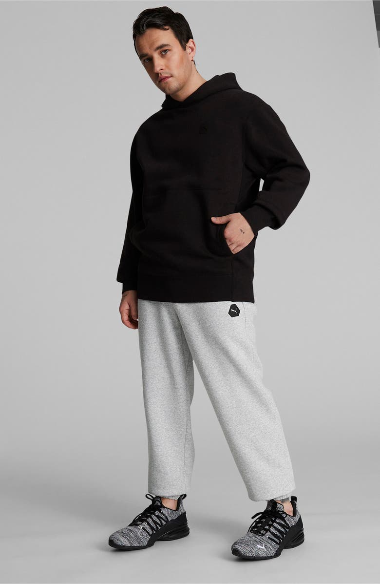 PUMA Rudagon Sweatpants, Alternate, color, Light Gray Heather