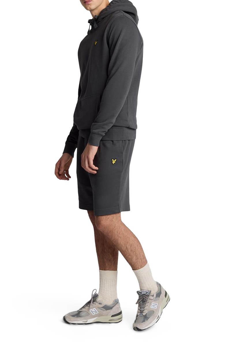 Lyle & Scott Sweat Shorts, Alternate, color, Gunmetal