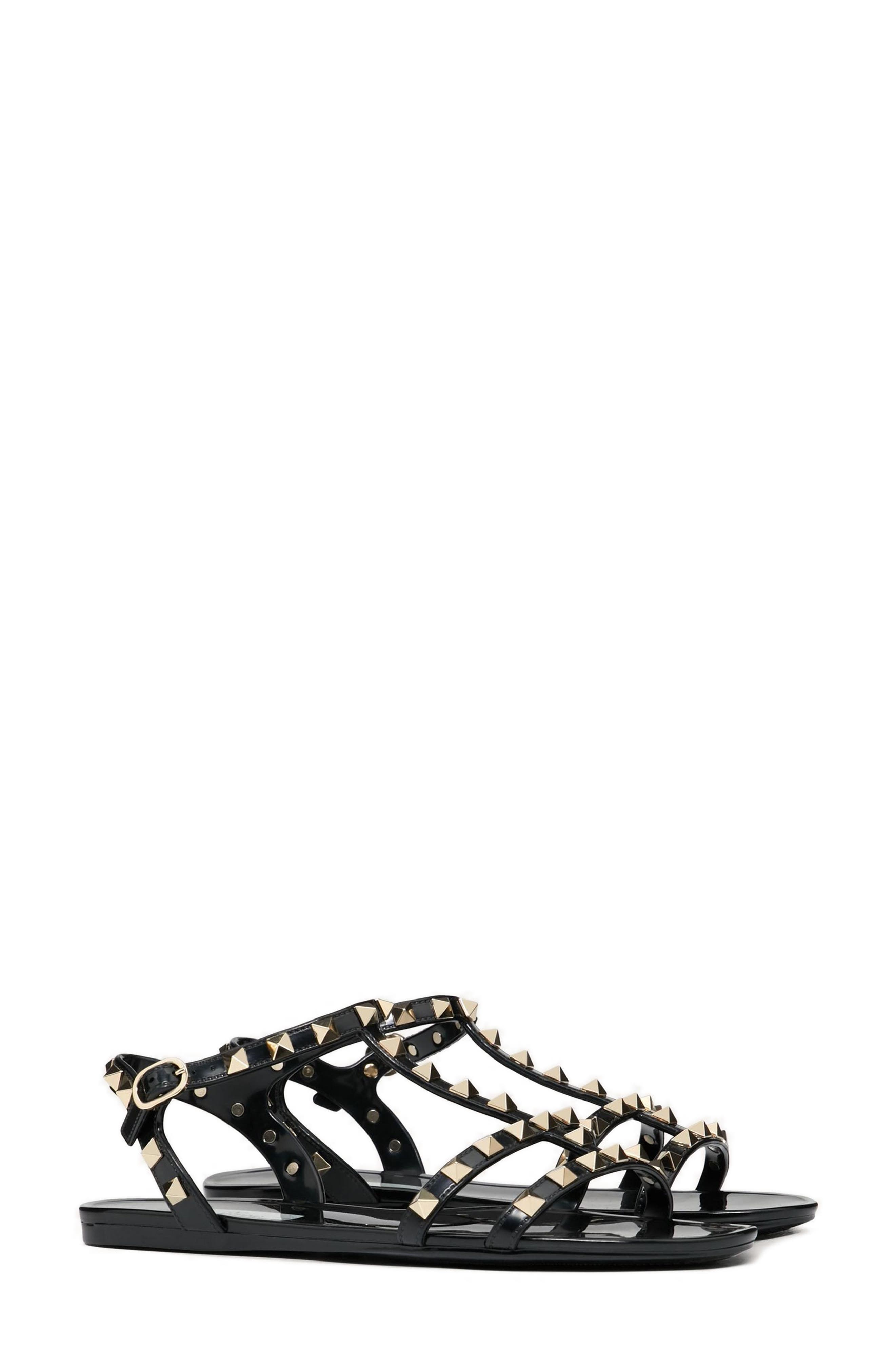 Valentino Garavani Rockstud Sandal, Main, color, 