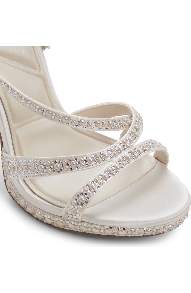 ALDO Brinnley Slingback Platform Sandal, Alternate, color, Other White