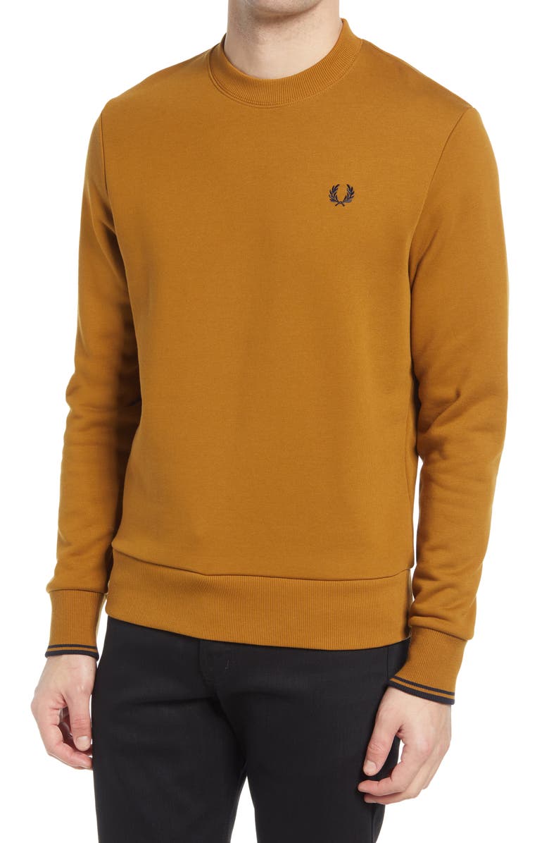 Fred Perry Men's Crewneck Sweatshirt, Main, color,