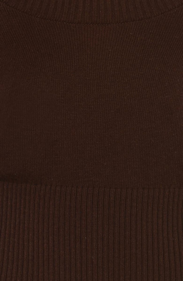 HOUSE OF CB Raquel Scoop Neck Crop Sweater, Alternate, color,