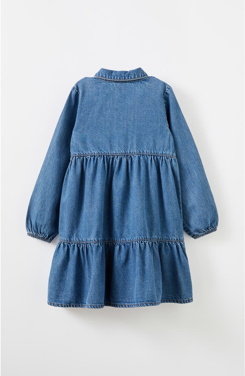 Cotton On Kids Kid's Josie Denim Dress, Alternate, color, 