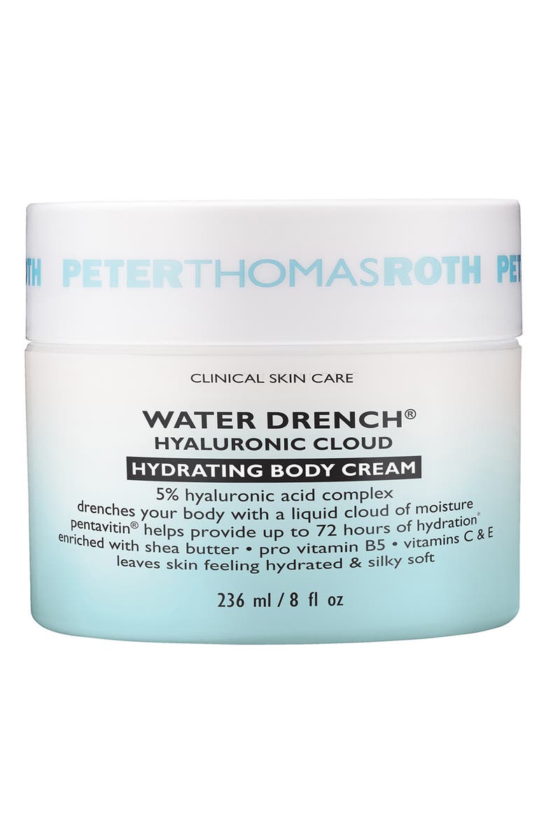 Peter Thomas Roth Water Drench<sup>®</sup> Hyaluronic Cloud Hydrating Body Cream, Main, color, 