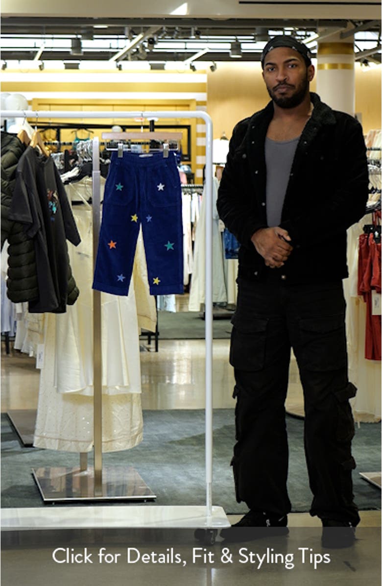 Kids' Star Corduroy Pants, sales video thumbnail