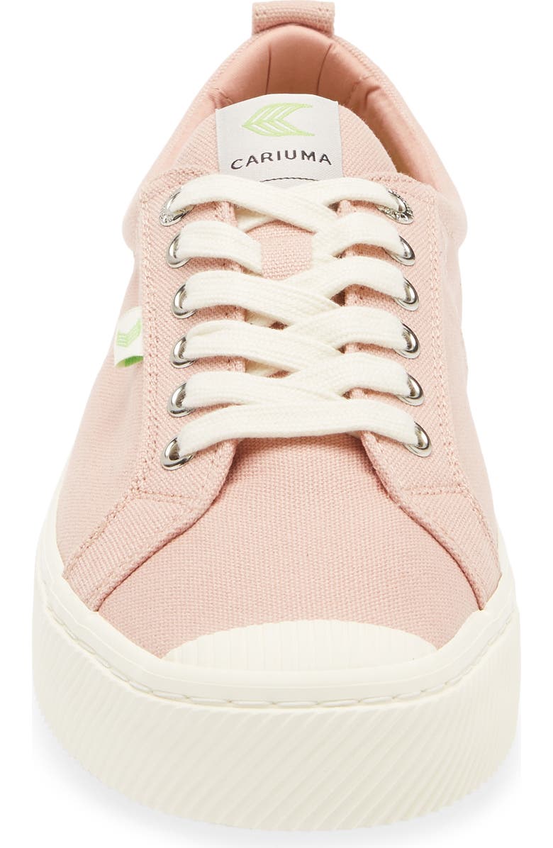Cariuma OCA Low Cap Tie Sneaker, Alternate, color, Rose