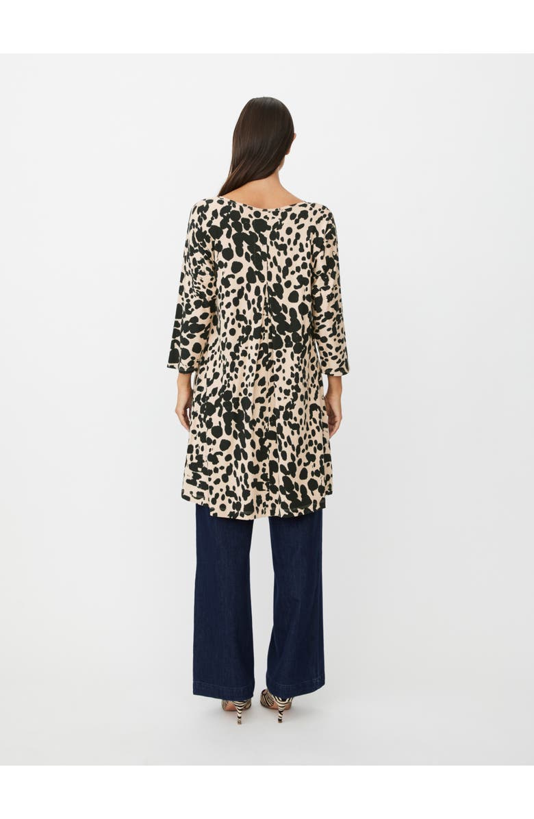 Masai Copenhagen Gertine Printed Tunic, Alternate, color, Oxford Tan