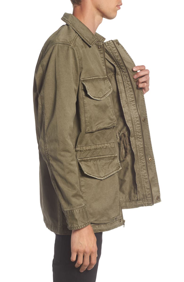 Treasure & Bond Waxed Cotton Field Jacket, Alternate, color, 