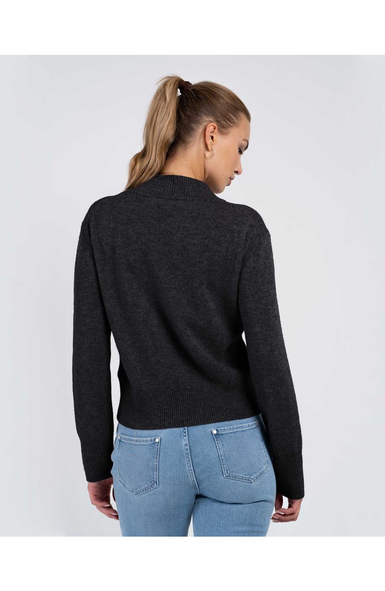 Kettlewell Tina Merino Sweater, Alternate, color, Charcoal Marl