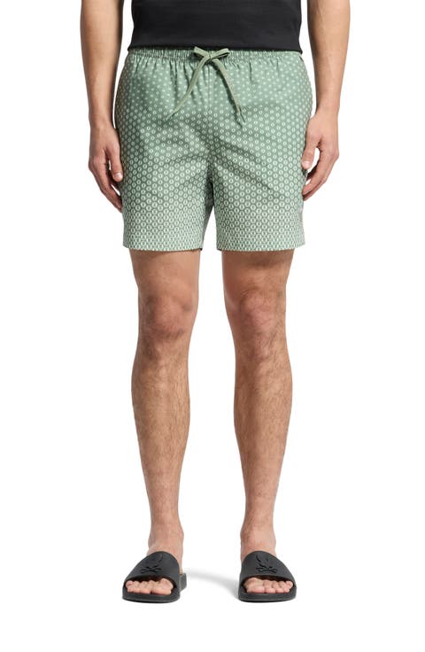 Bendigo Print Swim Trunks