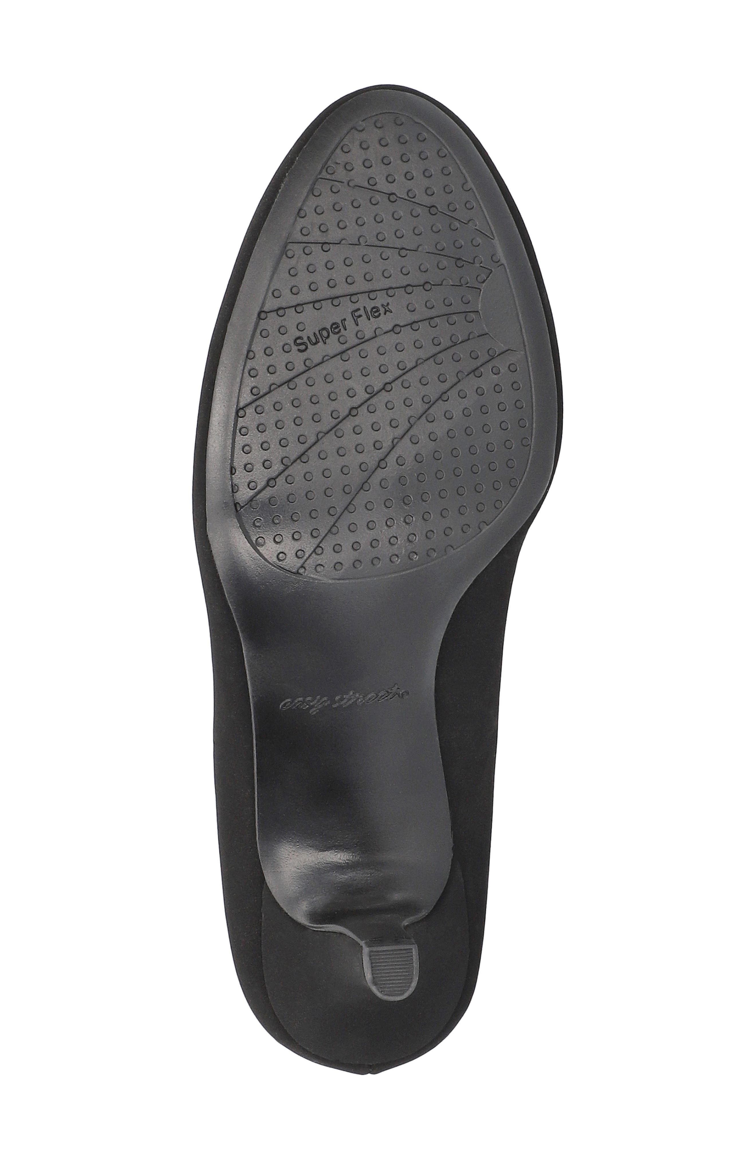 EASY STREET Passion Classic Pump - Multiple Widths Available, Alternate, color, Black Suede