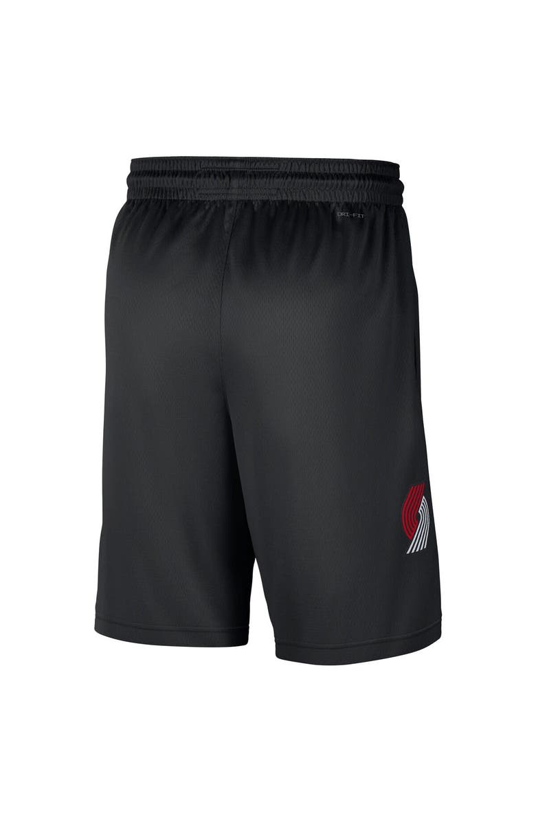 Nike Men's Nike Black Portland Trail Blazers Swingman Dri-FIT Shorts – Icon Edition, Alternate, color, Black