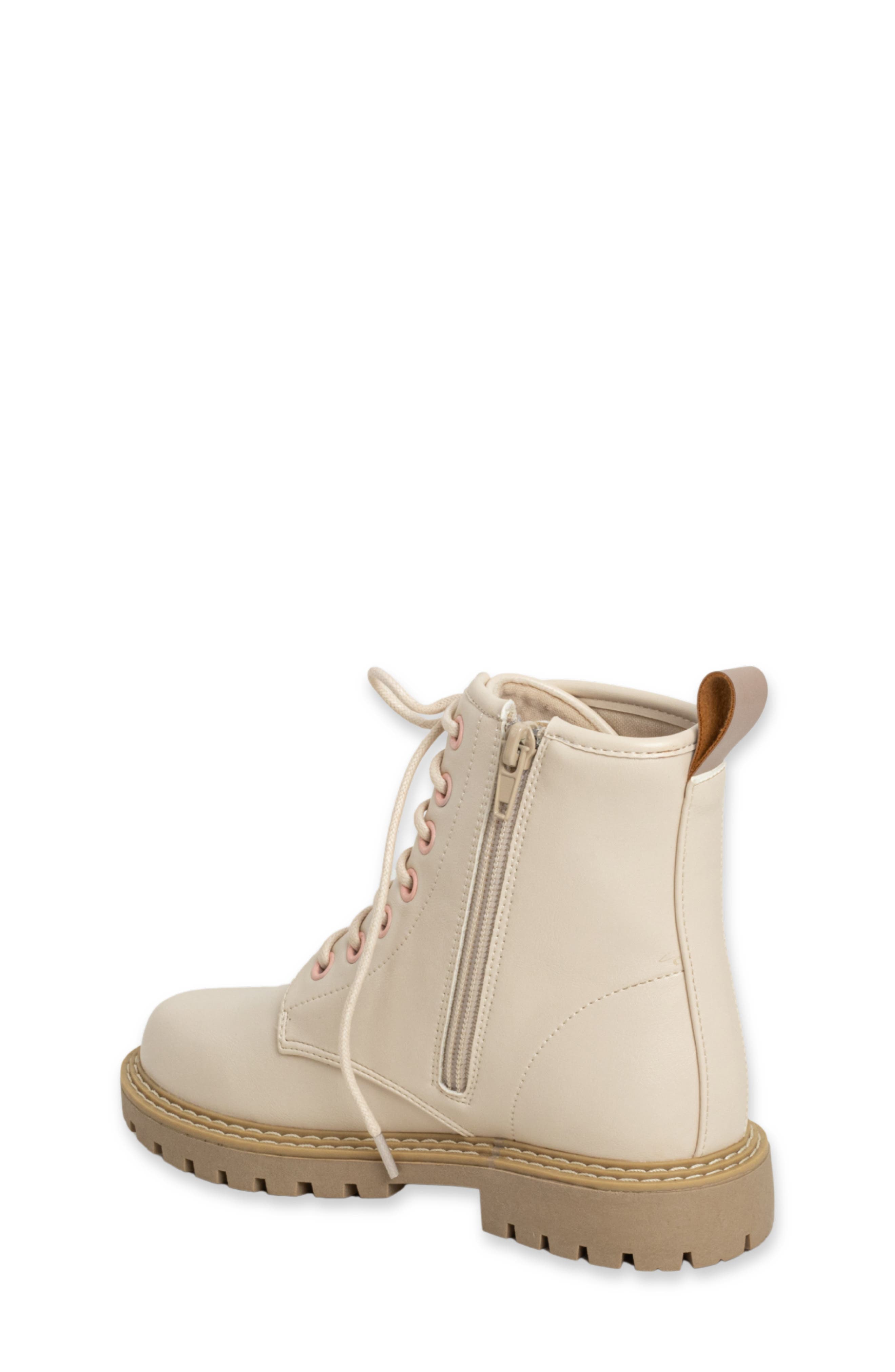 Kids' Zora Mini Boot, Alternate, color, BONE