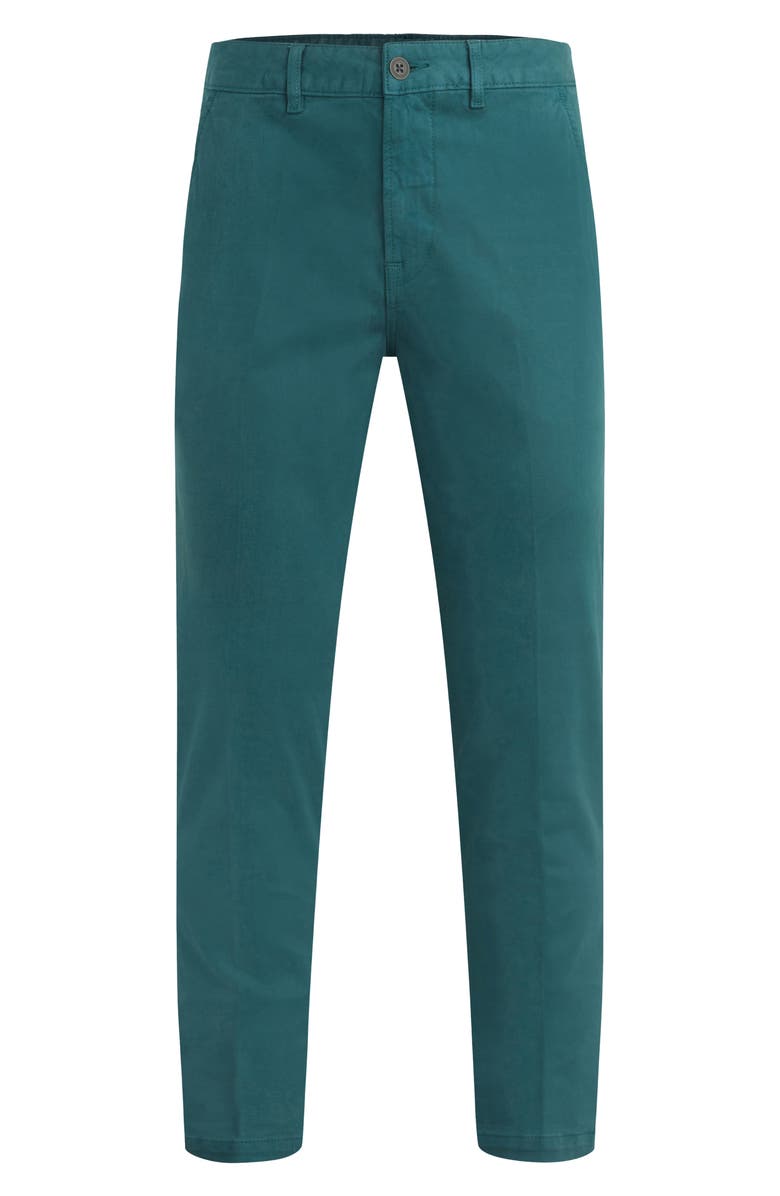 Hudson Jeans Classic Slim Straight Leg Stretch Chinos, Alternate, color, Deep Teal