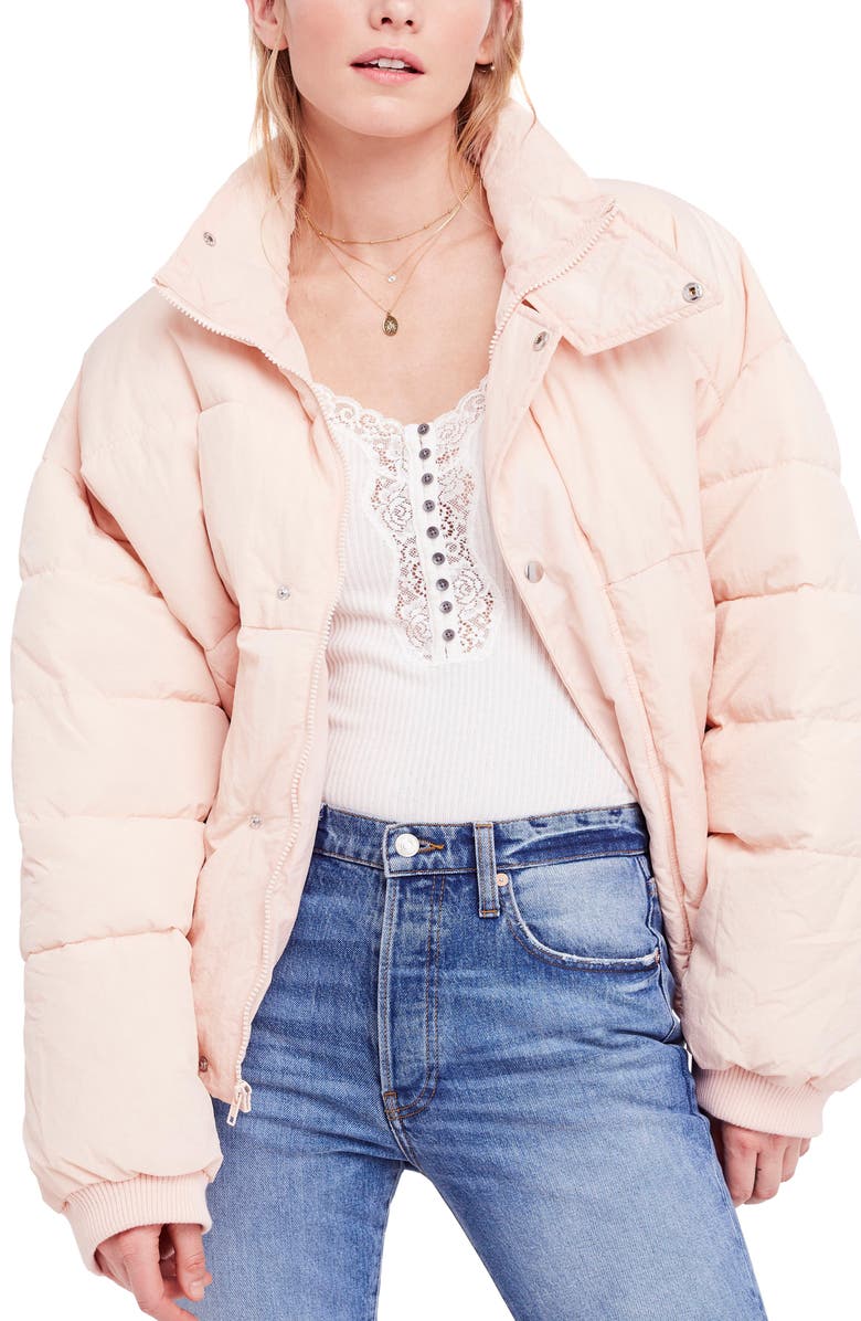 Free People Cold Rush Puffer Jacket, Main, color, 