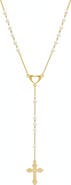 Leni James The Paloma Pearl Rosary Necklace