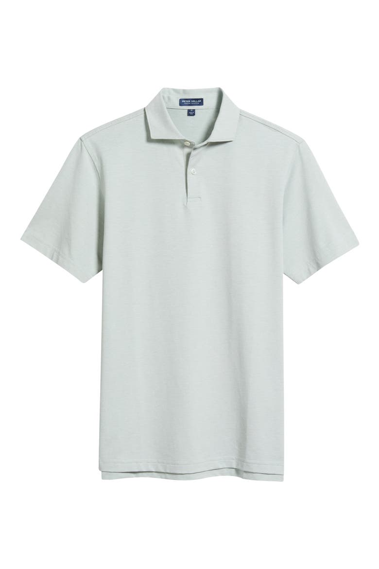 Crown Crafted Albatross Pima Cotton Blend Polo, Alternate, color, LIGHT WILLOW