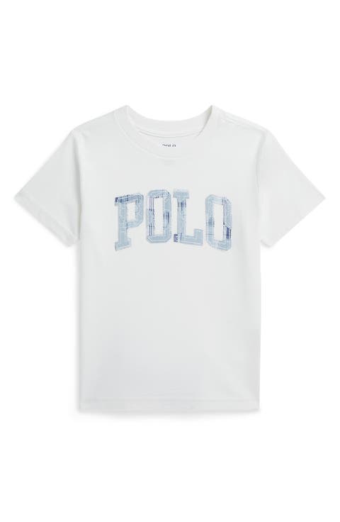 Kids' Patchwork Logo Cotton T-Shirt (Toddler & Little Kid)