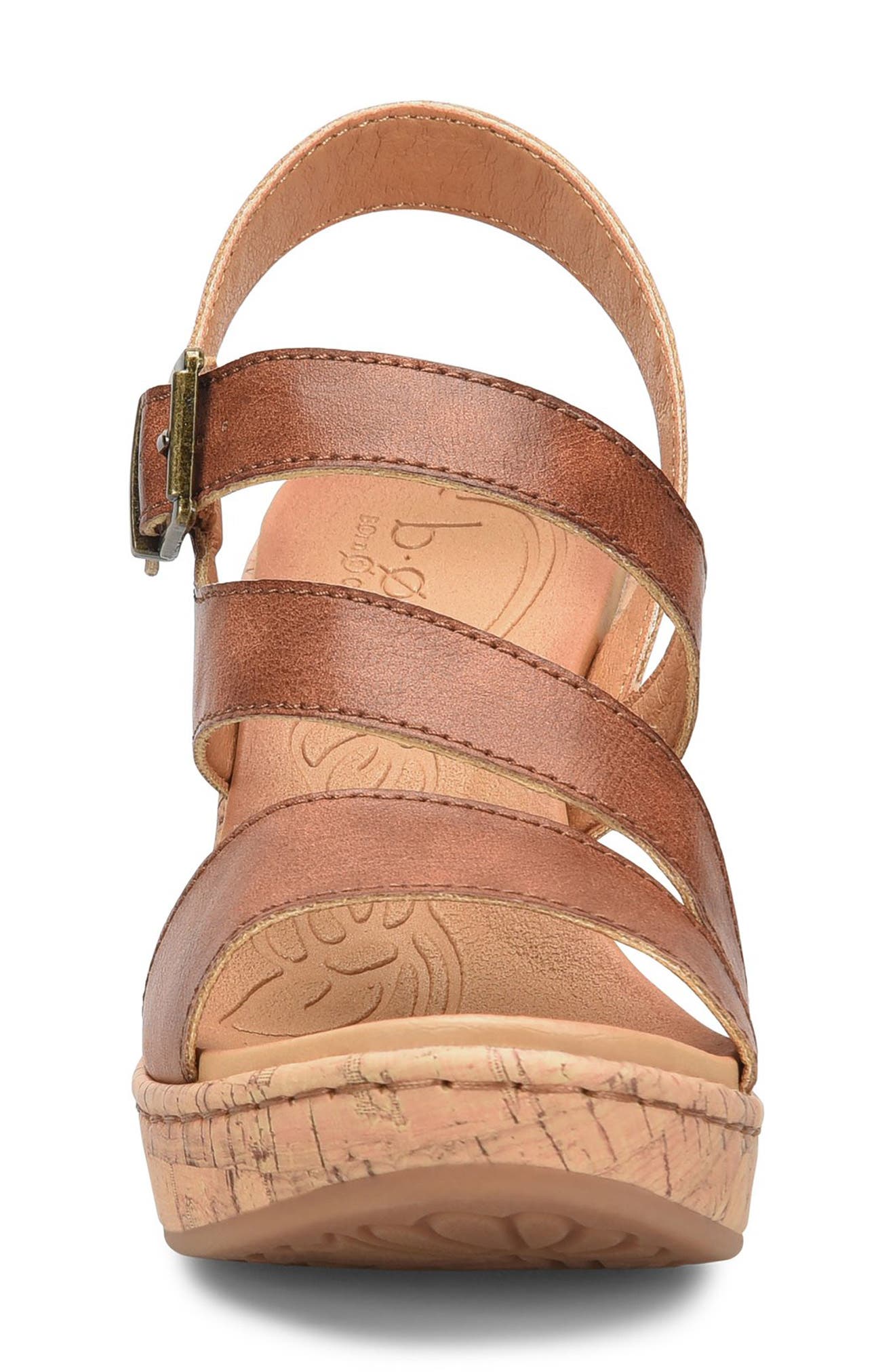 B O C BY BØRN Schirra Cork Wedge Sandal, Alternate, color, Tan