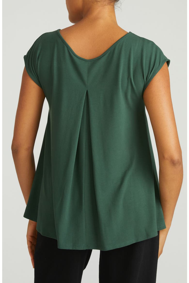 Heatwave Divine Jersey Top, Alternate, color, CONIFER