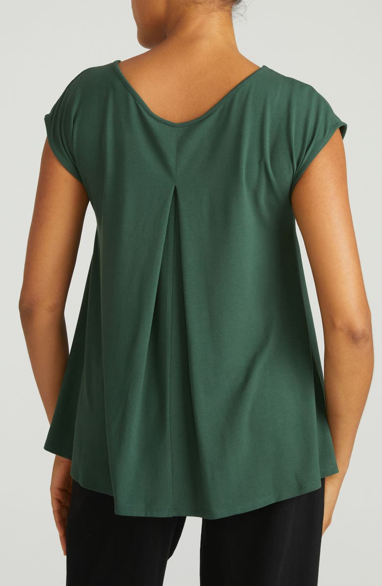 Universal Standard Heatwave Divine Jersey Top, Alternate, color, Conifer