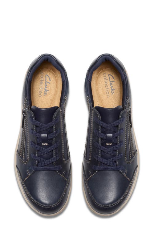 Clarks Women's Bryianne Bayla Round Toe Sneakers In Blue