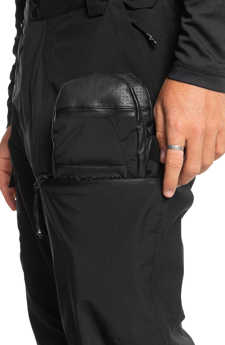 Quiksilver Waterproof Utility Snow Pants, Alternate, color, 