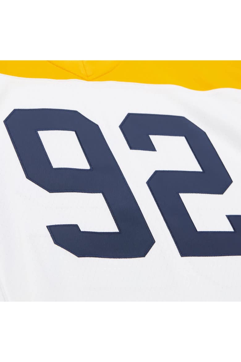 Men's Mitchell & Ness Reggie White White Green Bay Packers 1994 Legacy Replica Jersey, Alternate, color, White