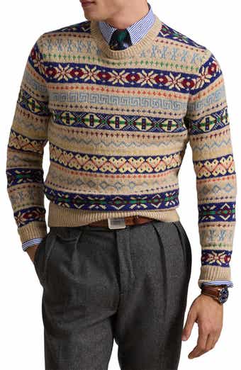 Polo Ralph Lauren Fair Isle Wool Blend Sweater