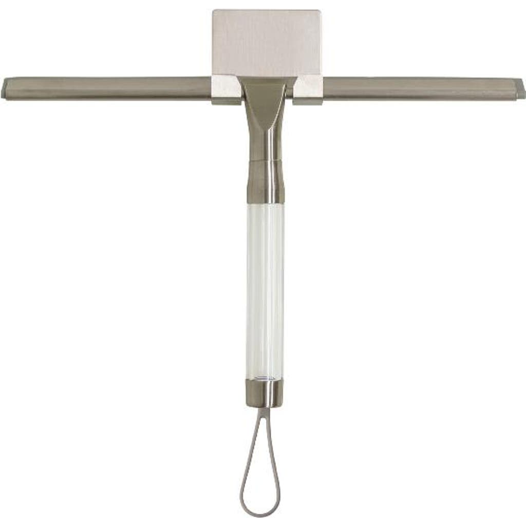 Zadro 12-Inch Shower Squeegee with Silicone Blade & Wall Mounting Bracket in Clear Acrylic  product