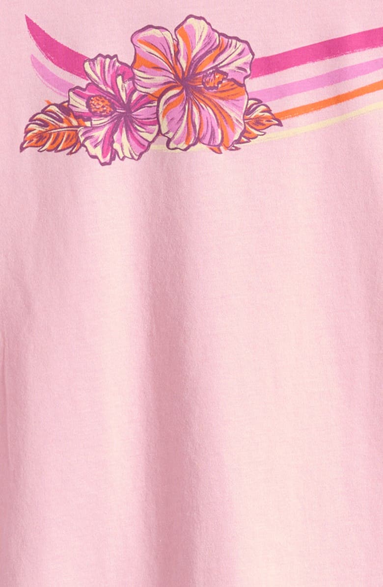 Rip Curl Kids' Molokai Crewneck Graphic T-Shirt, Alternate, color, Soft Pink