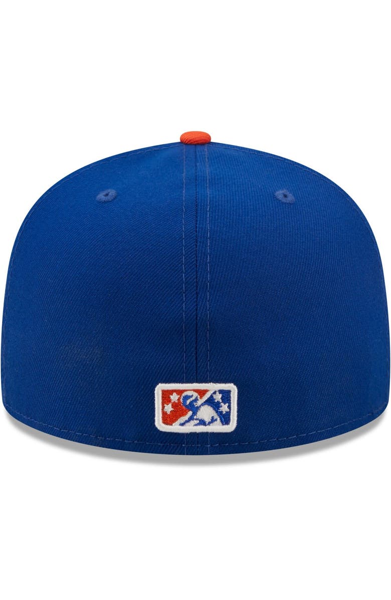 New Era Men's New Era Blue Syracuse Mets Authentic Collection 59FIFTY Fitted Hat, Alternate, color, 