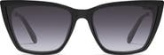 QUAY Call The Shots 59mm Cat Eye Sunglasses