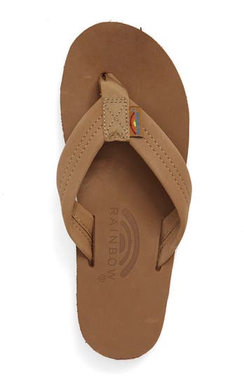 Rainbow Wide Strap Flip Flop