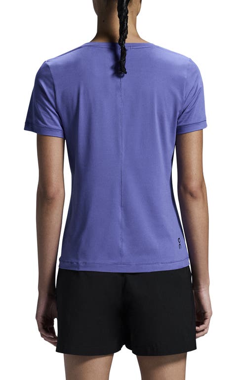 On Movement-t Running T-shirt In Iris