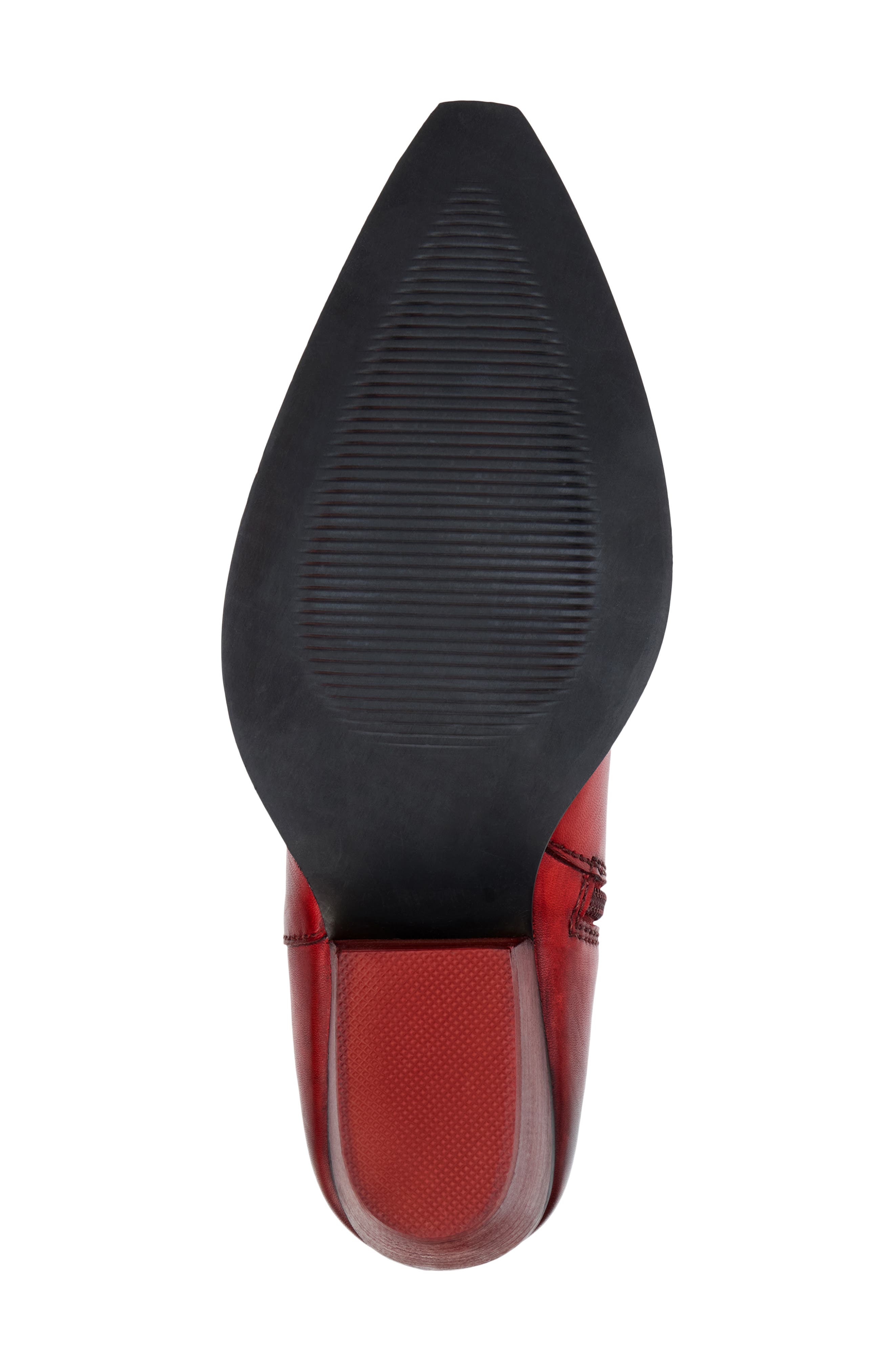 Matisse Remington Knee High Western Boot, Alternate, color, Red